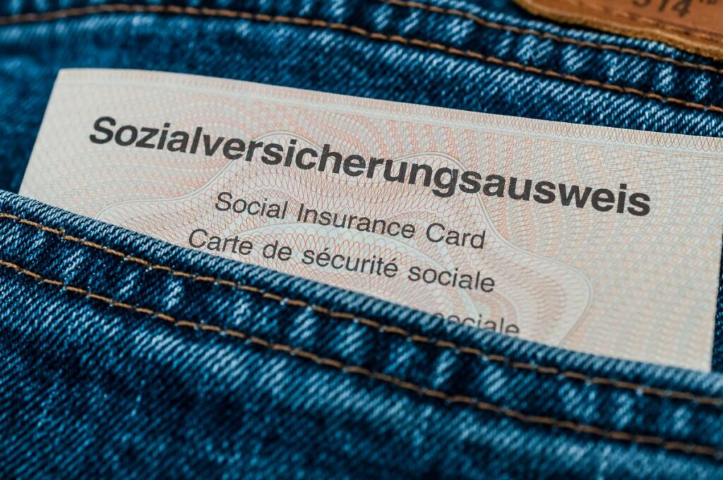 Der deutsche Sozialversicherungsausweis