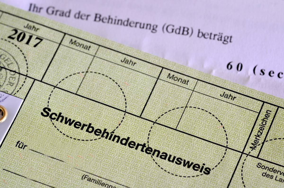 Mit dem Schwerbehindertenausweis den Grad der Behinderung nachweisen