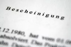 Die Dienstzeitbescheinigung ist ein Nachweis für geleistete Freiwilligendienste oder Wehrdienste.